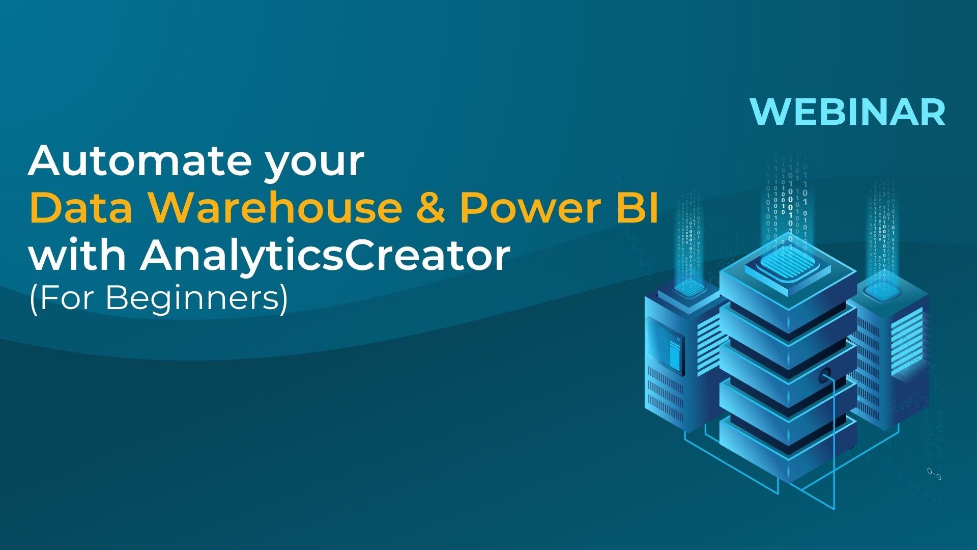 Automate Your Data Warehouse & Power BI with AnalyticsCreator (For Beginners)