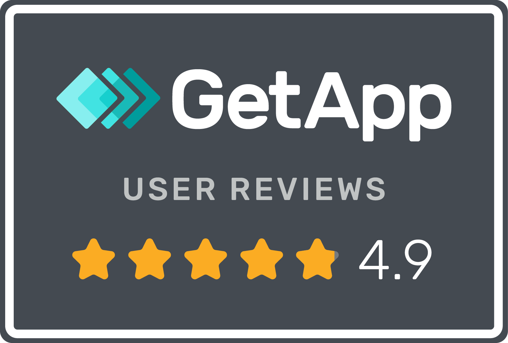 GetApp rating